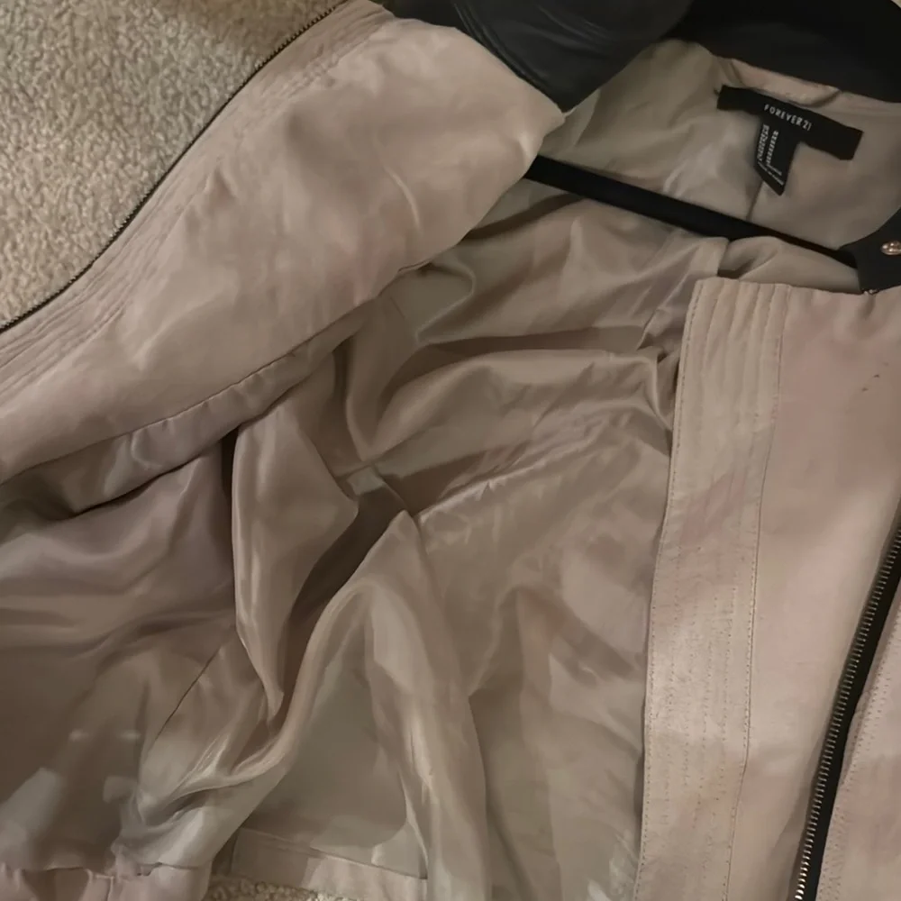 Black and Tan Women's Jacket - Picture 3 of 5